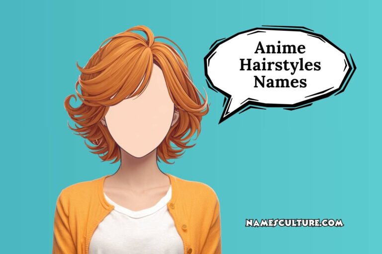 anime hairstyles names