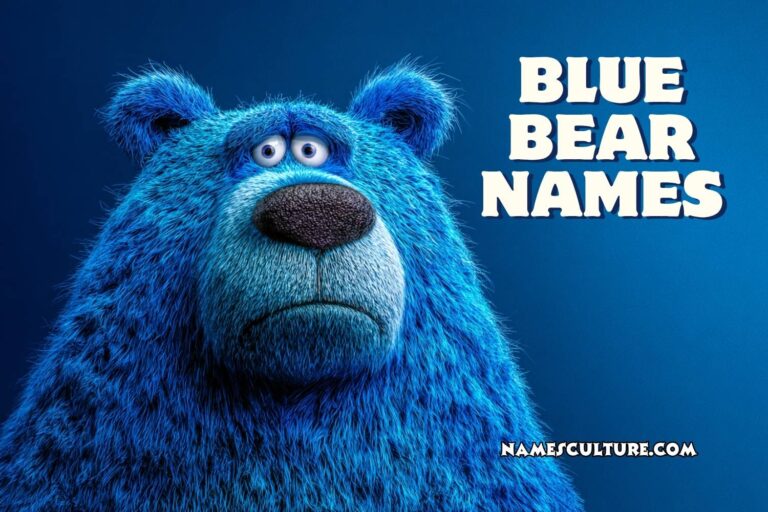 blue bear names