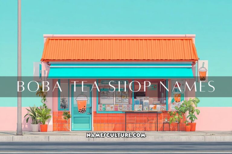 boba tea shop names