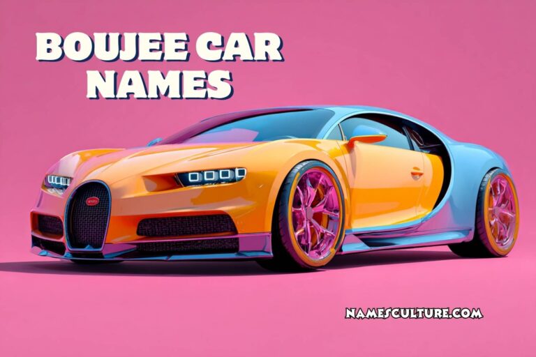 boujee car names