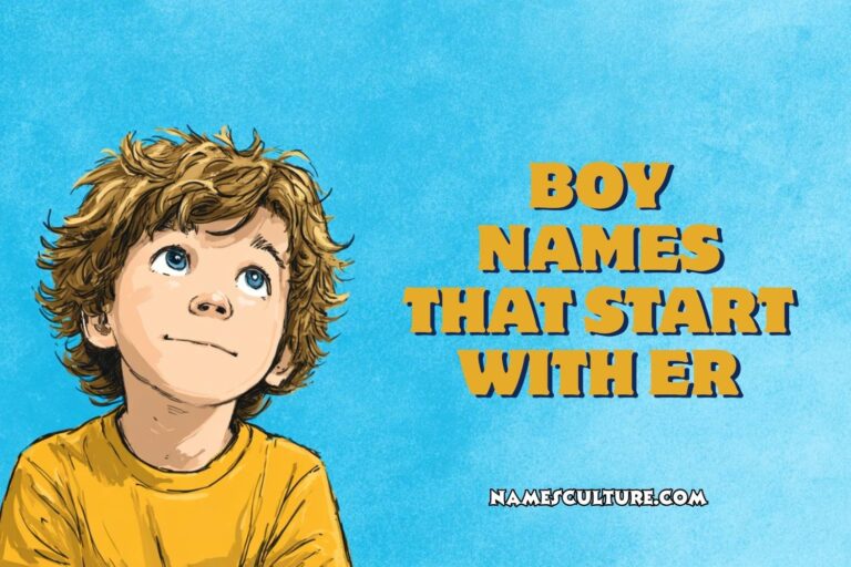 boy names that start with er