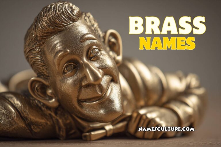 brass names