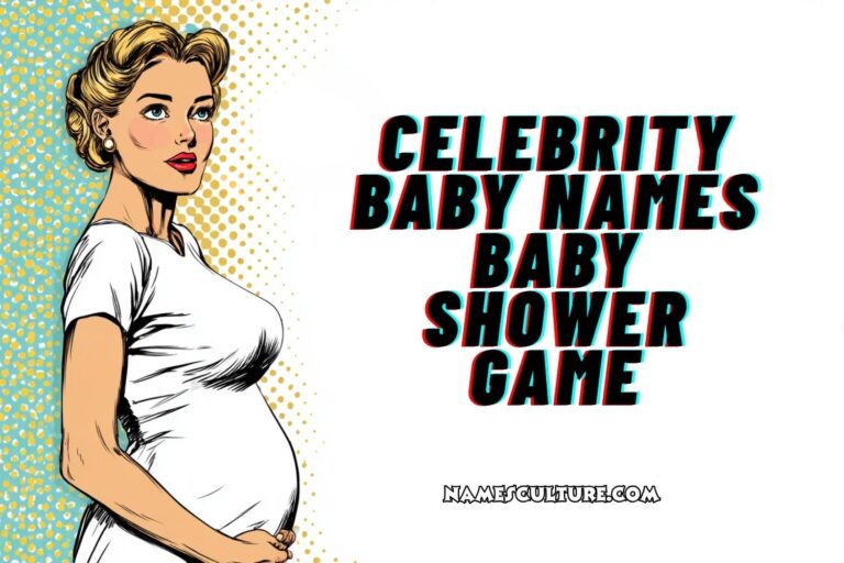 celebrity baby names baby shower game