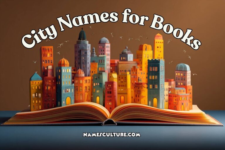 city names for books