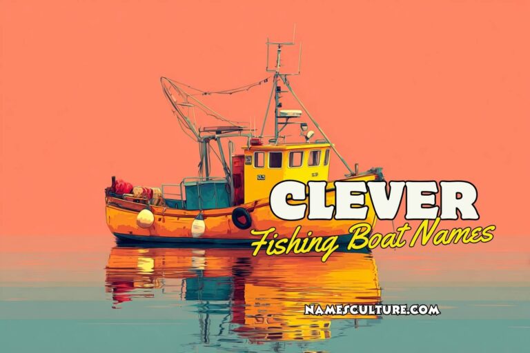 clever fishing boat names