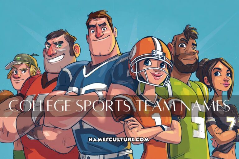 college sports team names