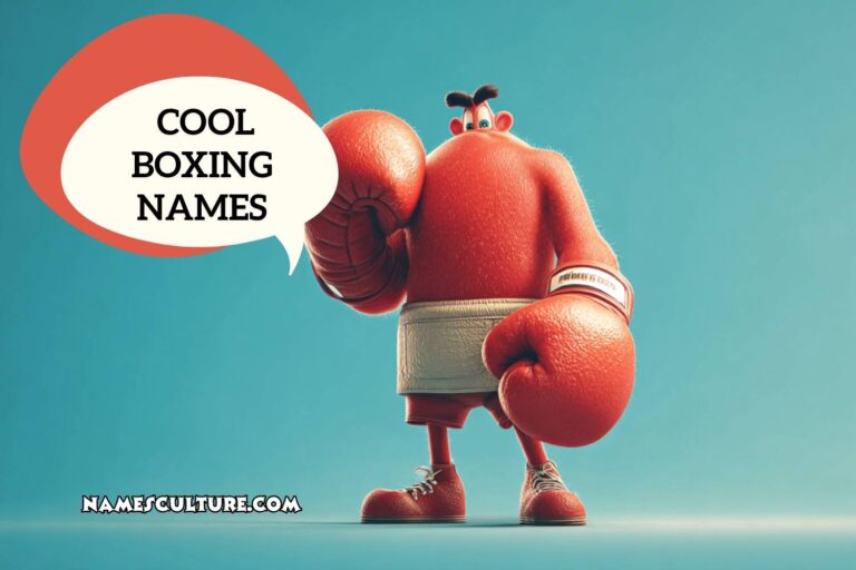 cool boxing names