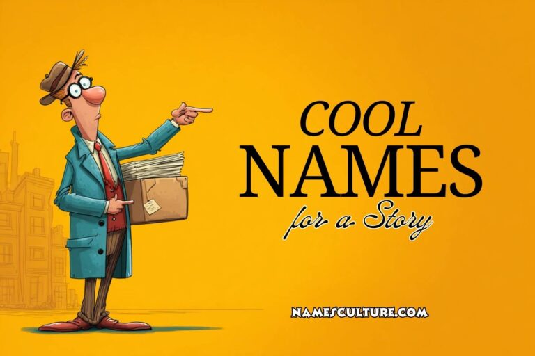 cool names for a story