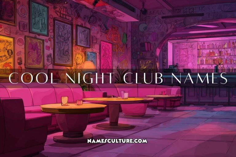 cool night club names