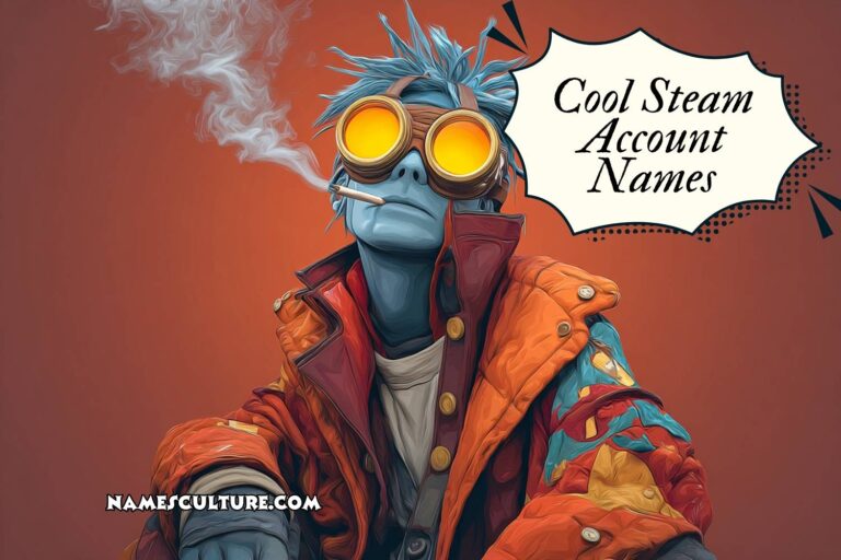 cool steam account names