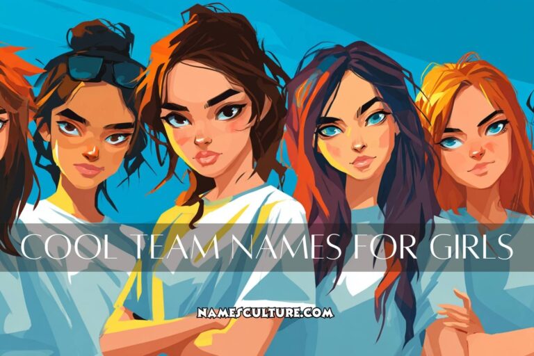 cool team names for girls