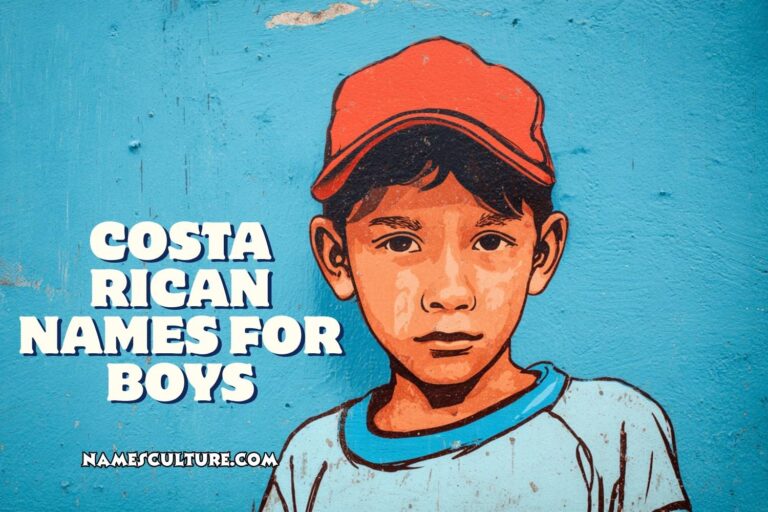 costa rican names for boys