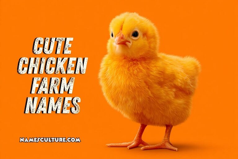 cute chicken farm names