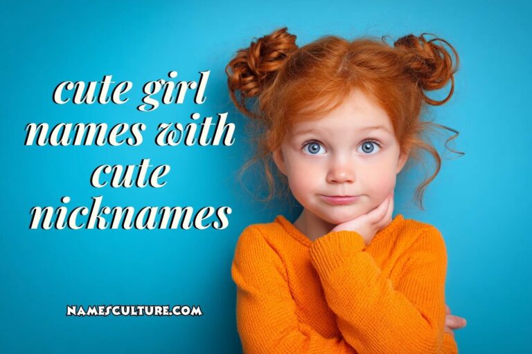 cute girl names with cute nicknames