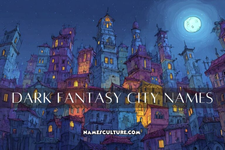 dark fantasy city names