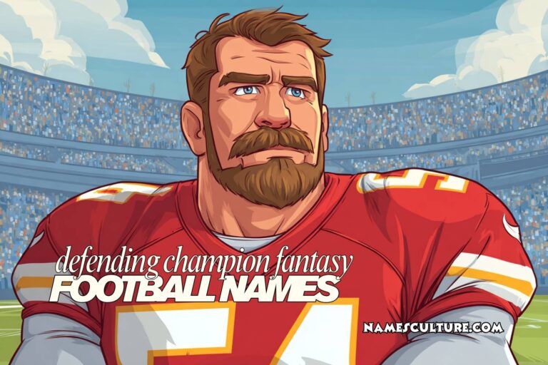 defending champion fantasy football names
