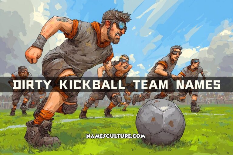 dirty kickball team names