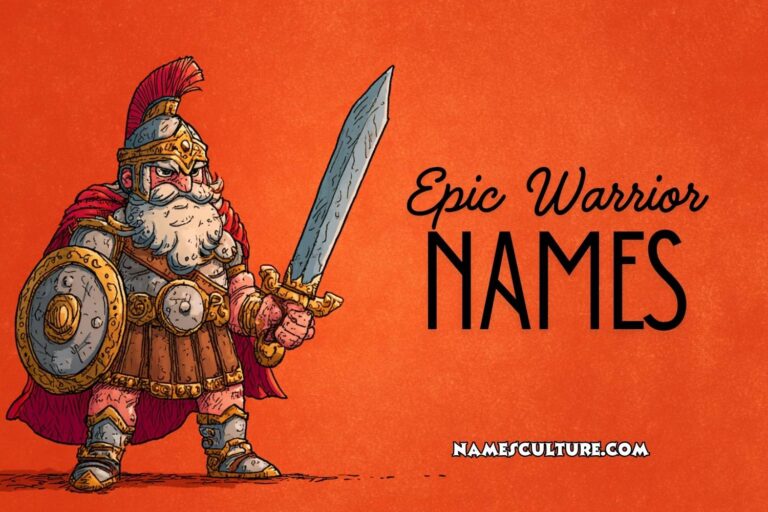 epic warrior names