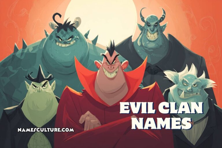 evil clan names
