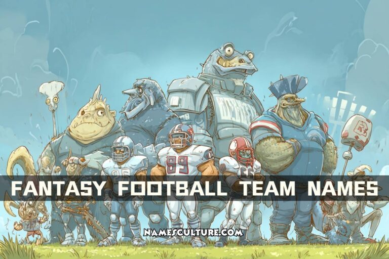 fantasy football team names
