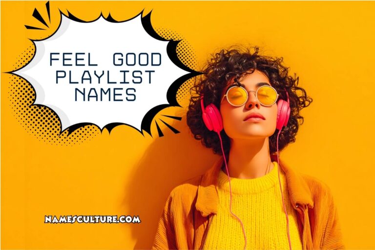 feel good playlist names