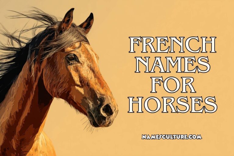french names for horses