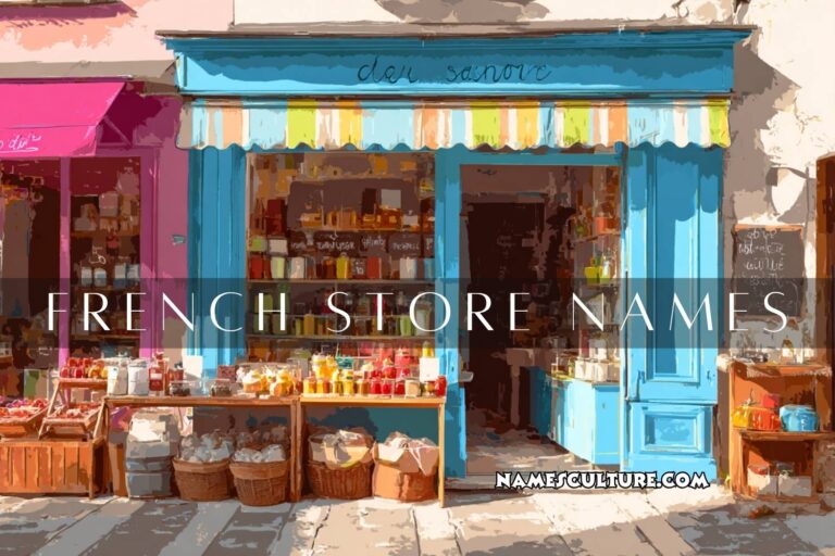 french store names
