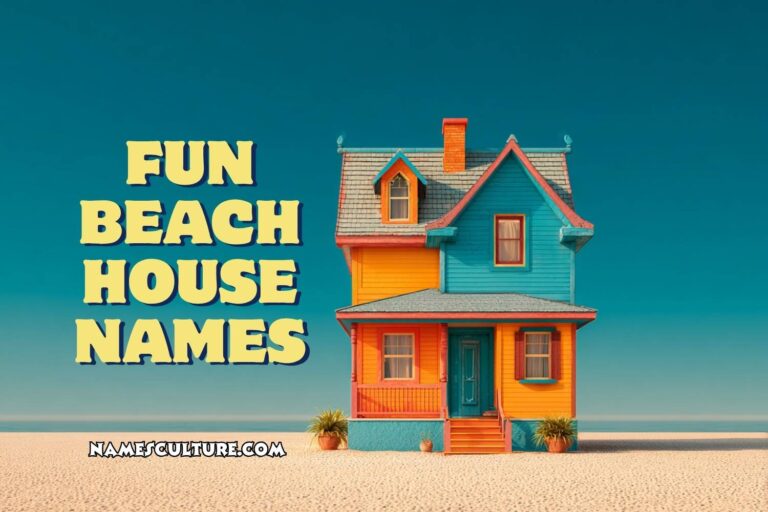 fun beach house names