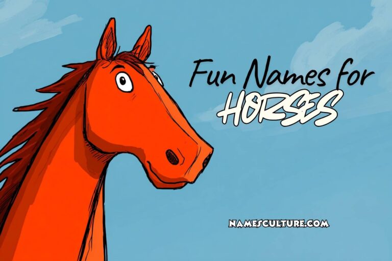 fun names for horses