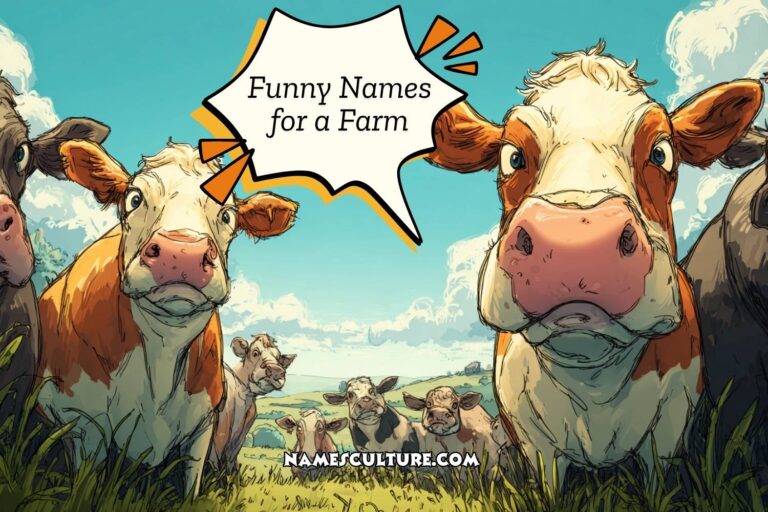 funny names for a farm