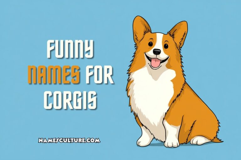 funny names for corgis