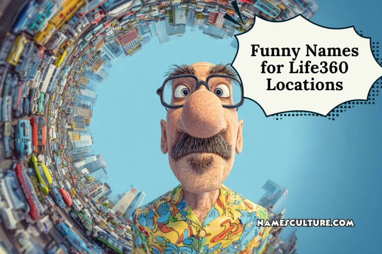 funny names for life360 locations