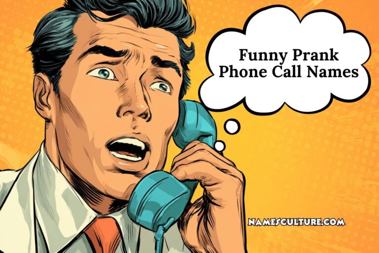 funny prank phone call names