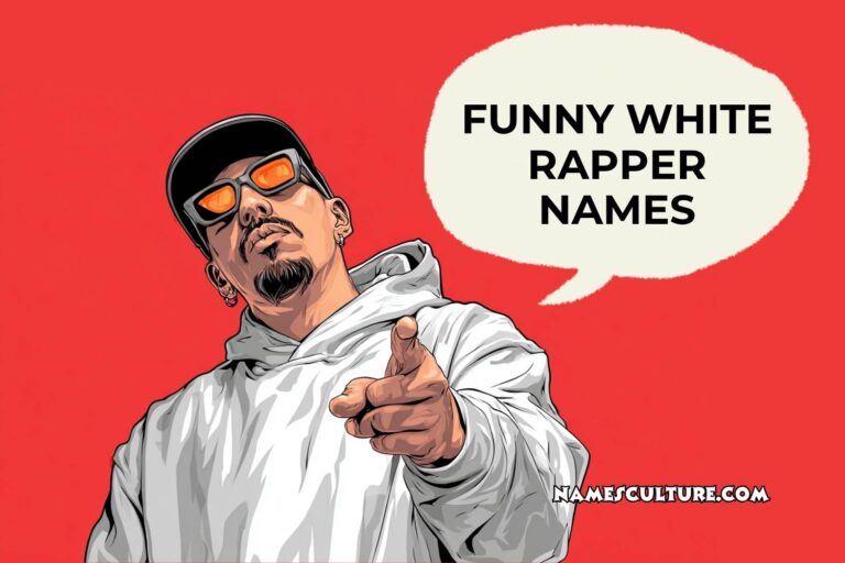 funny white rapper names