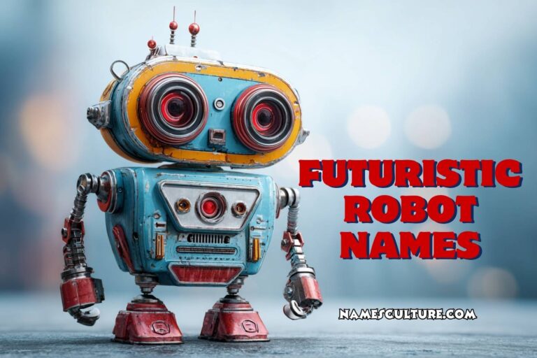 futuristic robot names