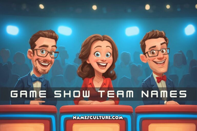 game show team names