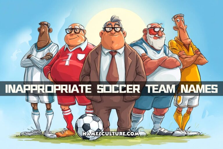 inappropriate soccer team names