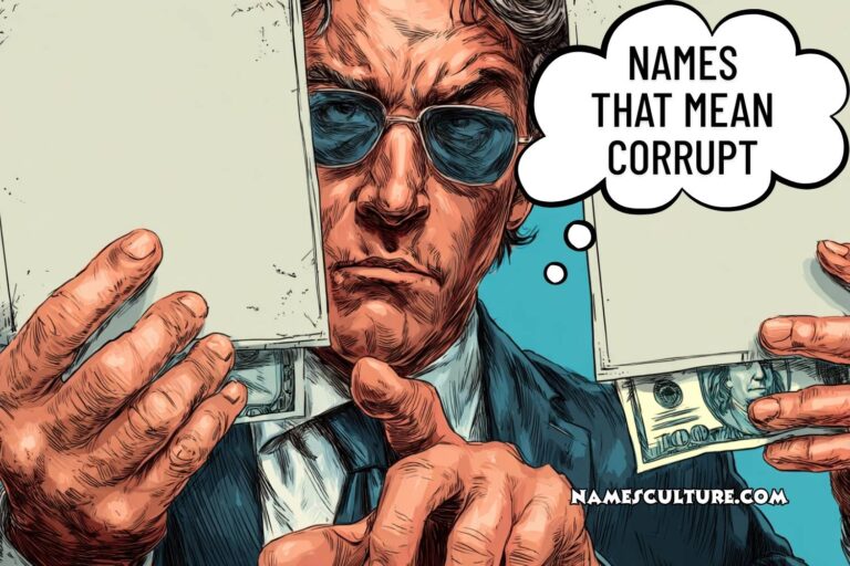 names that mean corrupt