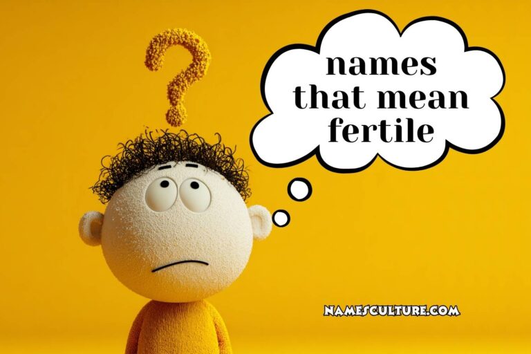 names that mean fertile
