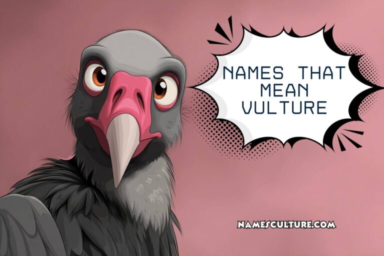 names that mean vulture