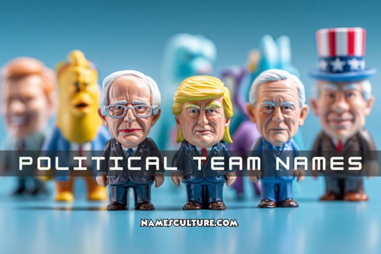 political team names