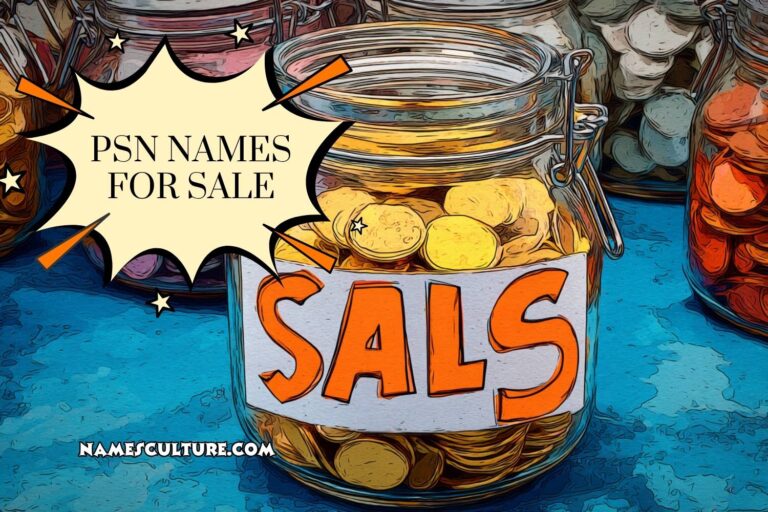 psn names for sale