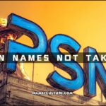 psn names not taken
