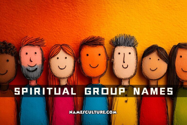 spiritual group names