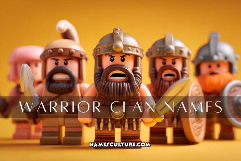 warrior clan names