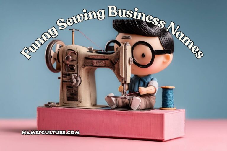 funny sewing business names