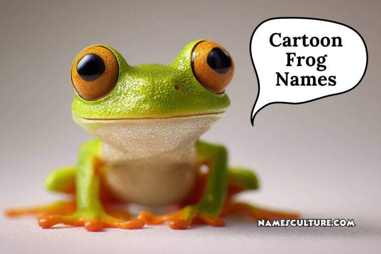 cartoon frog names