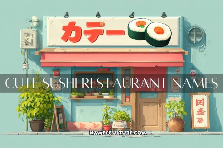 cute sushi restaurant names