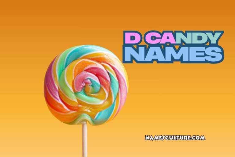 d candy names