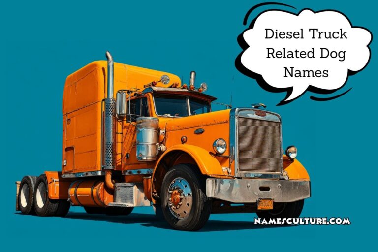 diesel truck related dog names